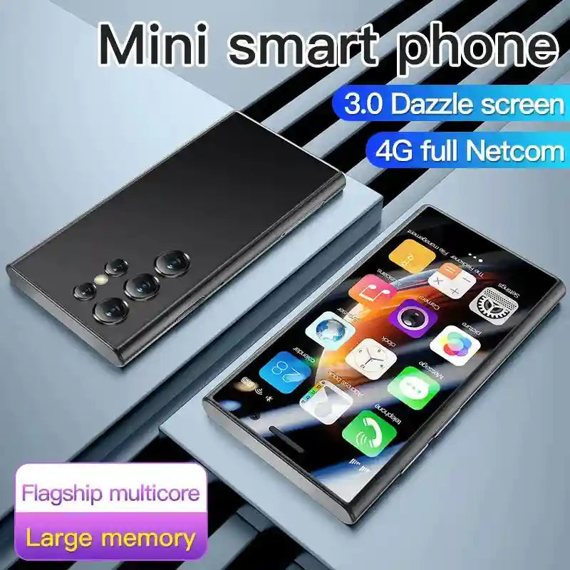 Mini 4G Smartphone: 3-Inch Compact Unlocked Mobile (16GB, 2GB RAM) Tidesmit