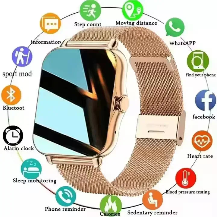 Y13 Smartwatch with Heart Rate Monitor and Bluetooth Calling My Store