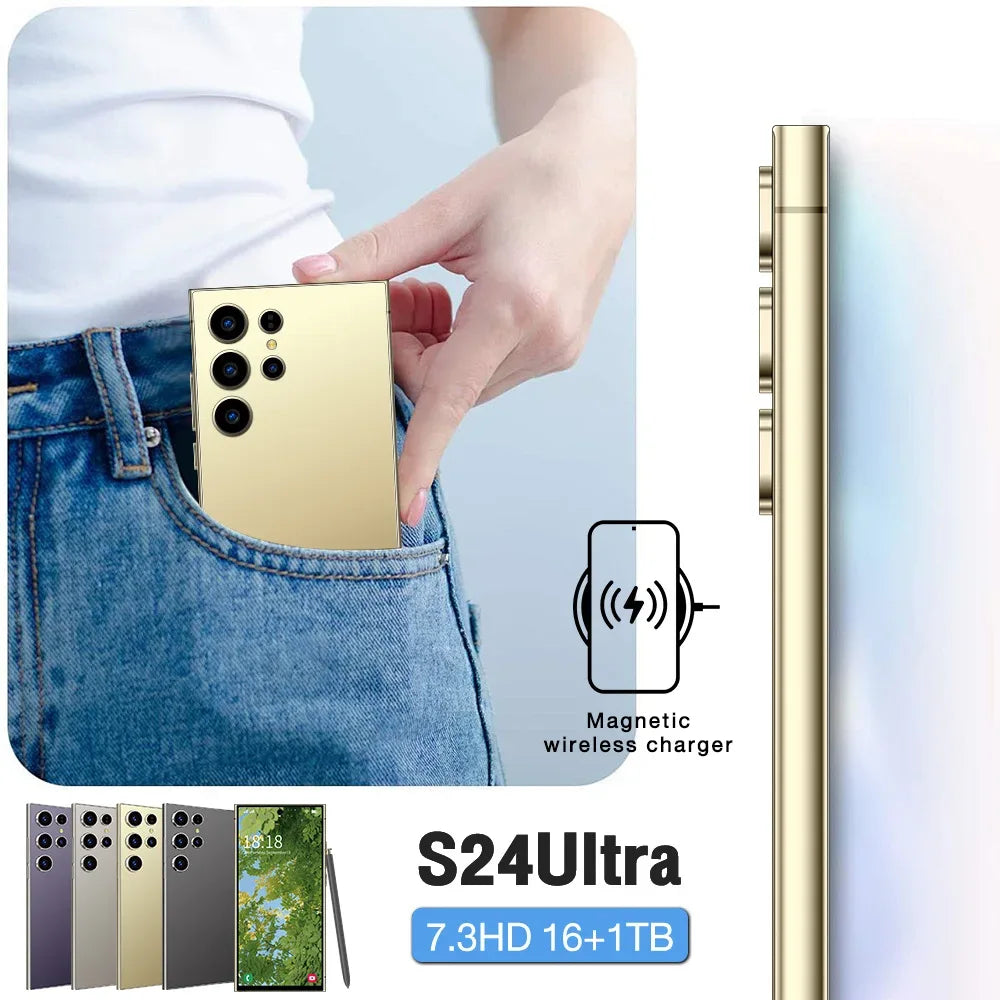 5G Smartphone 1TB Storage 16GB RAM - High Performance Android Device Tidesmit