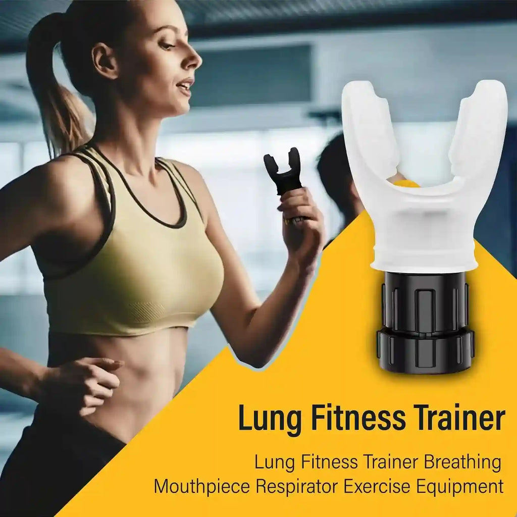 Breathing Trainer Lung Exerciser - Silicone Resistance Workout Tool Tidesmit