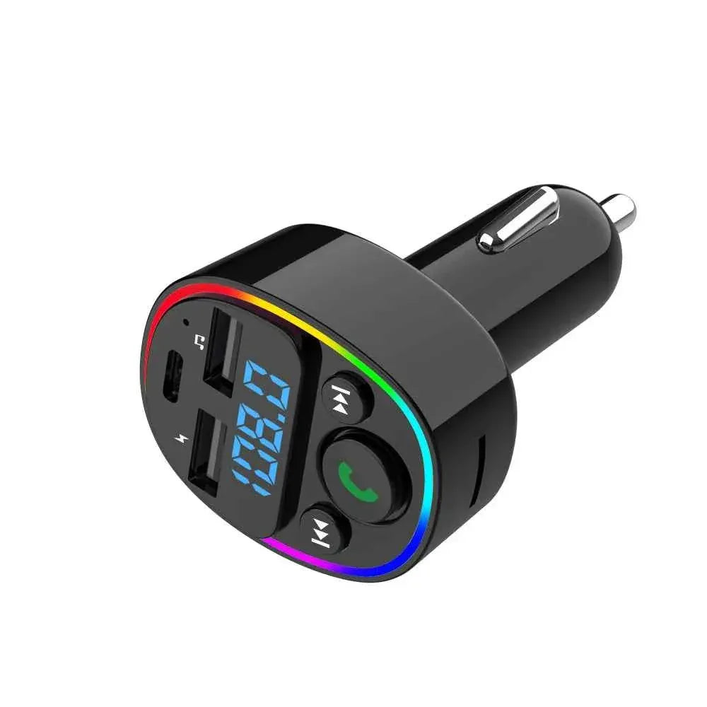 Bluetooth FM Transmitter Car Adapter - 25W PD Fast Charging Kit My Store