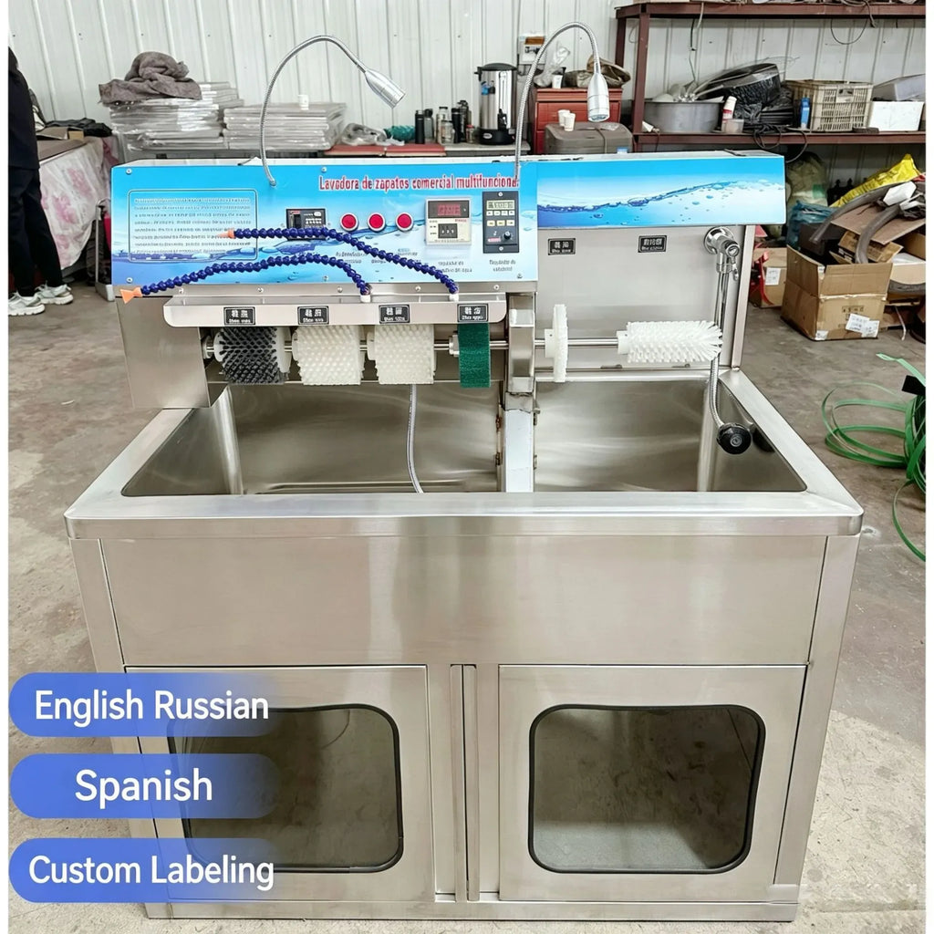 Industrial Shoes Cleaning Machine Sneakers Washing Drying Machine Commercial Shoe Washing Machine with Dryer
