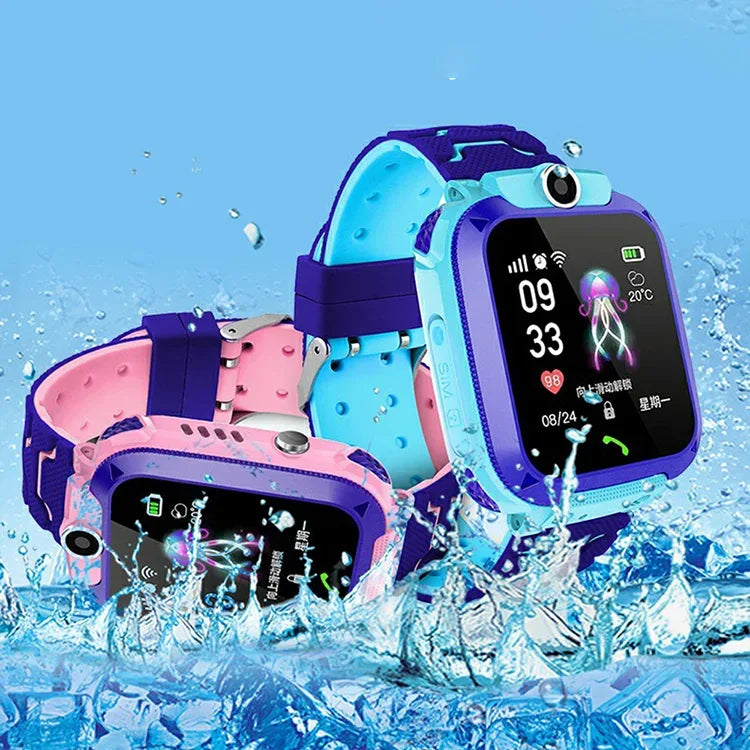 Q12 Kids GPS Smartwatch - Waterproof Fitness Tracker with SOS Call (Pink) My Store