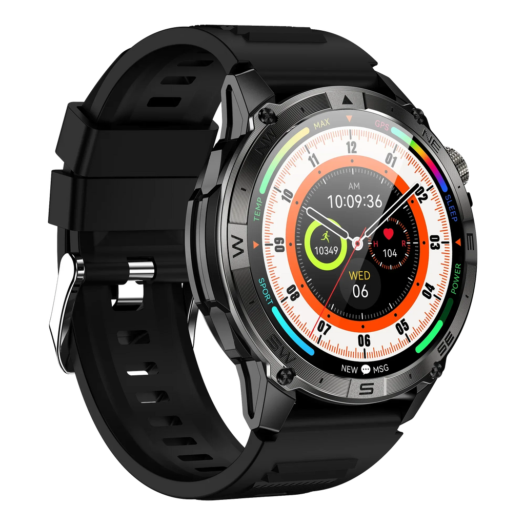 HK08 GPS Smart Watch - AMOLED Fitness Tracker & Heart Rate Monitor My Store