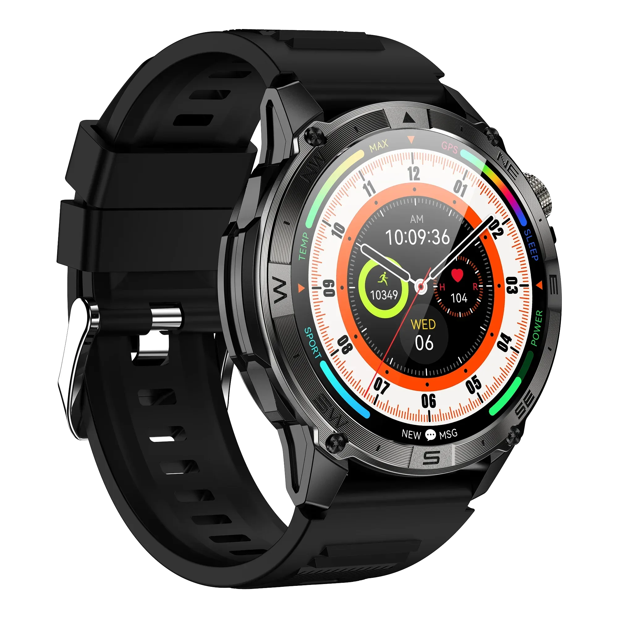 HK08 GPS Smart Watch - AMOLED Fitness Tracker & Heart Rate Monitor My Store