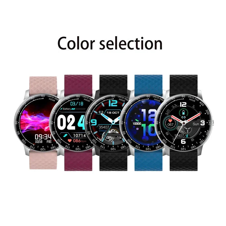 Waterproof Fitness Tracker Smartwatch with Heart Rate & GPS - Black 02 My Store