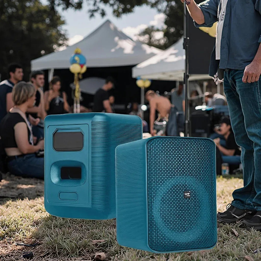 Portable Bluetooth Speaker with Active Dual Bass - Waterproof Audio My Store