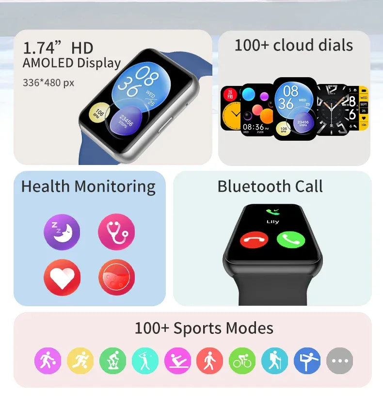 Smartwatch Fitness Tracker AM11 - Heart Rate & Sleep Monitor (IP67) My Store