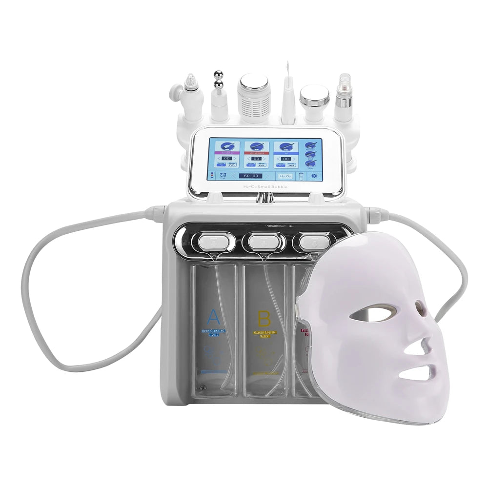 7-in-1 Hydro Dermabrasion Machine | Professional Facial Cleansing System Body Shaping Massage Equipment Tidesmit