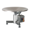 304 Stainless Steel Size Customized Speed Adjustable Turntable Rotary Accumulation Collecting Turning Packing Collection Table