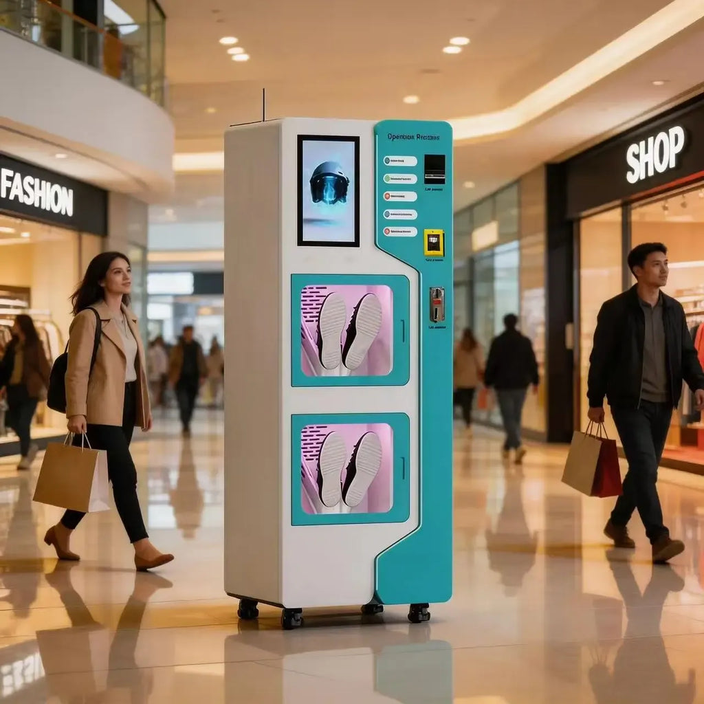 Intelligent Commercial Shoe Washing Machine UVC Sterilization High-Efficiency Drying SDK-enabled Automatic Vending Machine