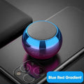 Portable Bluetooth Speaker with 360 Sound and Bass Boost Blue-red gradient My Store