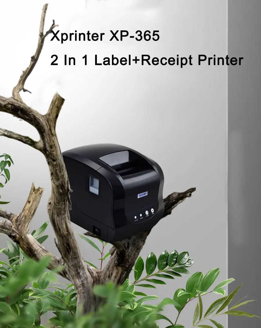 New Xprinter XP-365B Printer 80mm Thermal Barcode Price Printer Launch Thermal Printer USB or Bluetooth Interface Ticket Printer