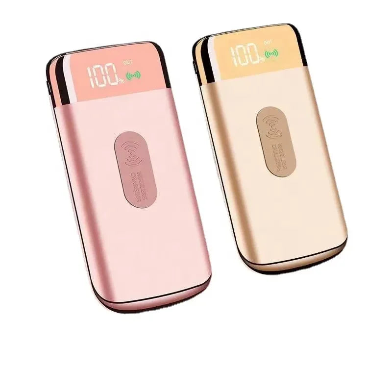 10000mAh Power Bank with Custom Luminous Logo - Slim Portable Charger Tidesmit