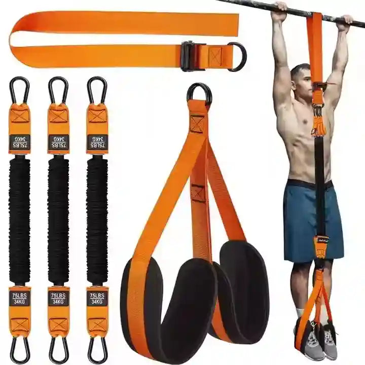 Resistance Bands Set - Durable Professional Home Gym Training Gear Pull-up belt L Tidesmit