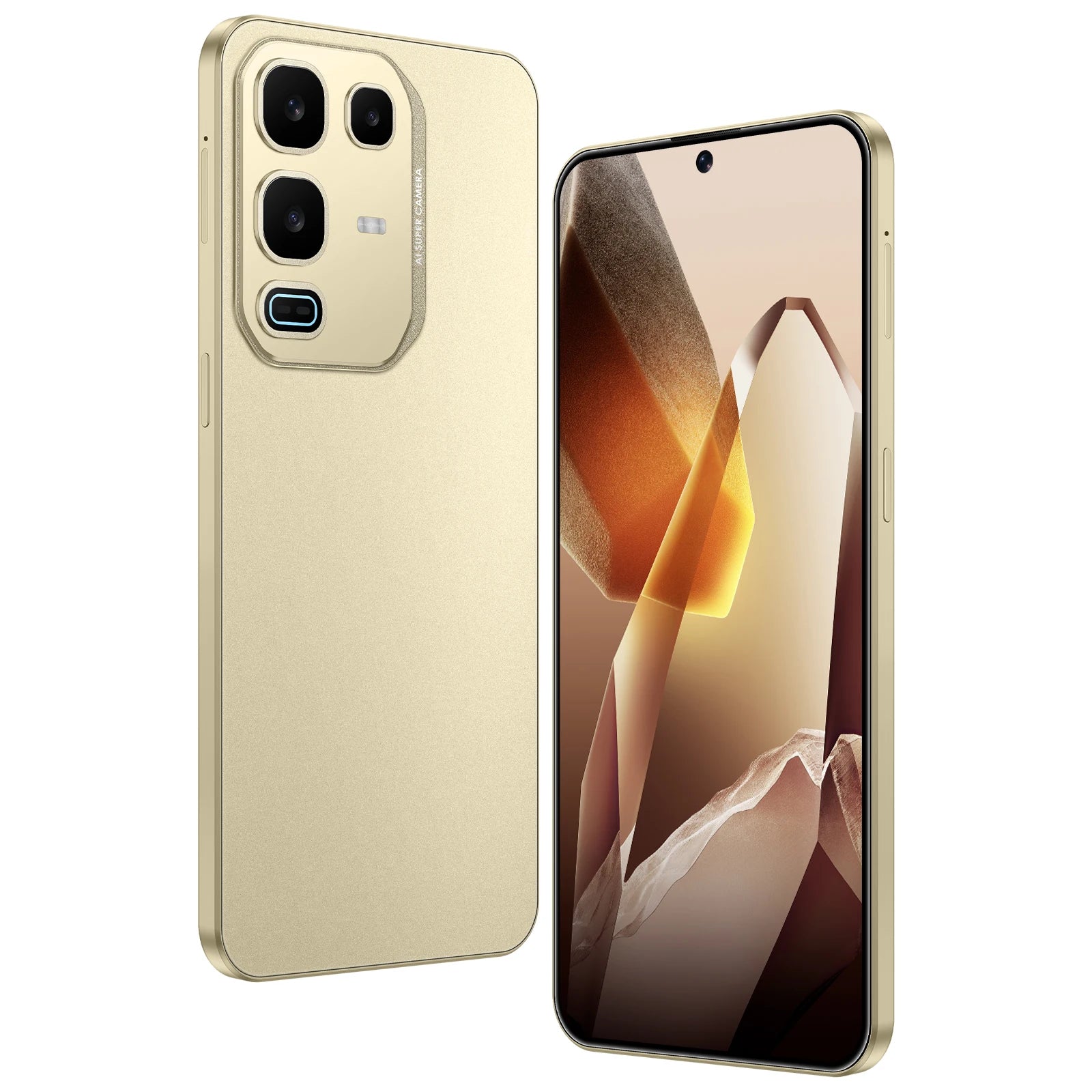 Note 50 Pro 5G Smartphone 16GB RAM 1TB Storage - Dual SIM Unlocked Gold 16g 1TB Tidesmit