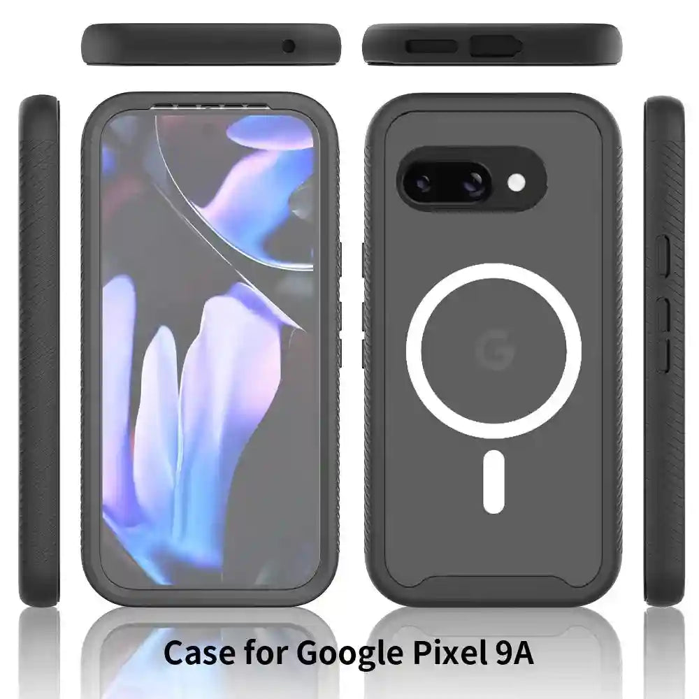 Google Pixel 8A Full Body 360 Leather Case - Durable Anti-Scratch Protection Tidesmit
