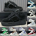 Luxury Sports Custom Lace-Up Sneakers Ma-1 Best Selling Couple's Bone Men Women Leather Mesh Daily Toe Rubber Midsole