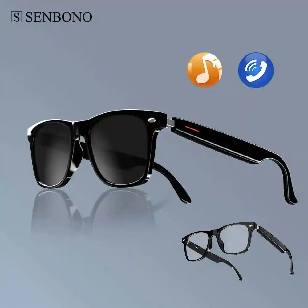 E13 Smart Audio Sunglasses with Bluetooth 5.0 - Wireless Music & UV Protection Tidesmit