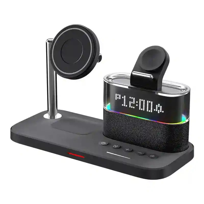 3-in-1 Wireless Charger Station - Qi Certified MagSafe Compatible Tidesmit