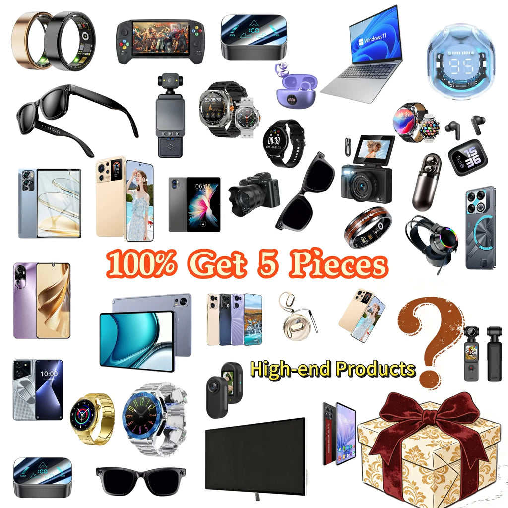 5G Smartphone Mystery Box: 16GB RAM 1TB Storage 5-Piece Set Tidesmit