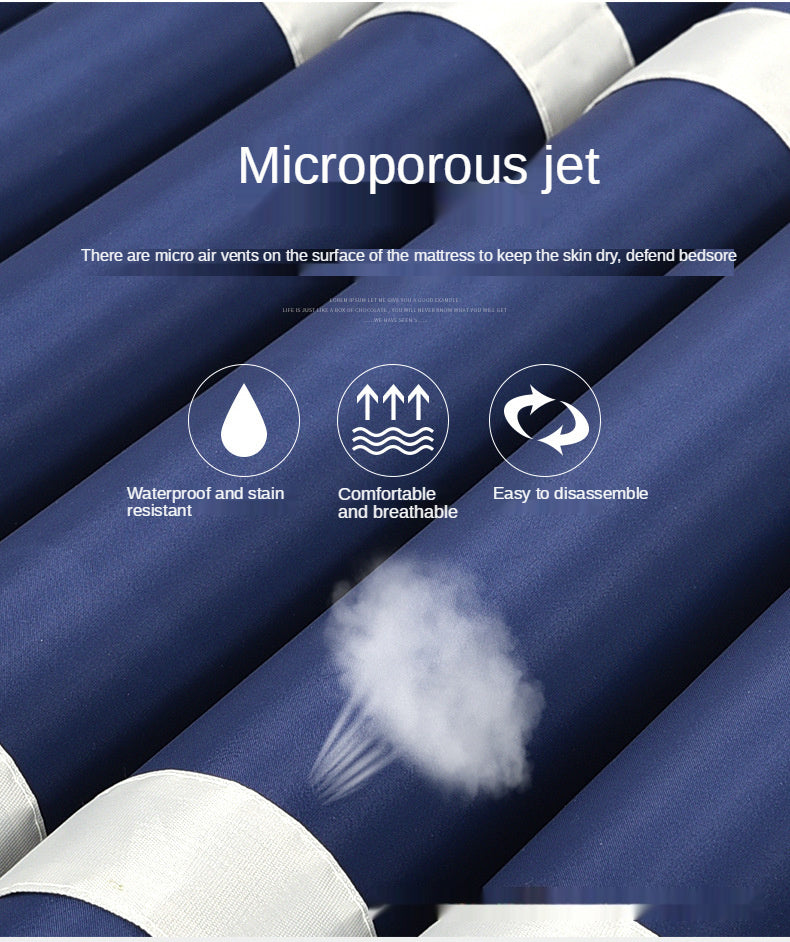 Alternating Pressure Air Mattress for Bedsores - Medical Hospital Pad Massage Cushion Tidesmit