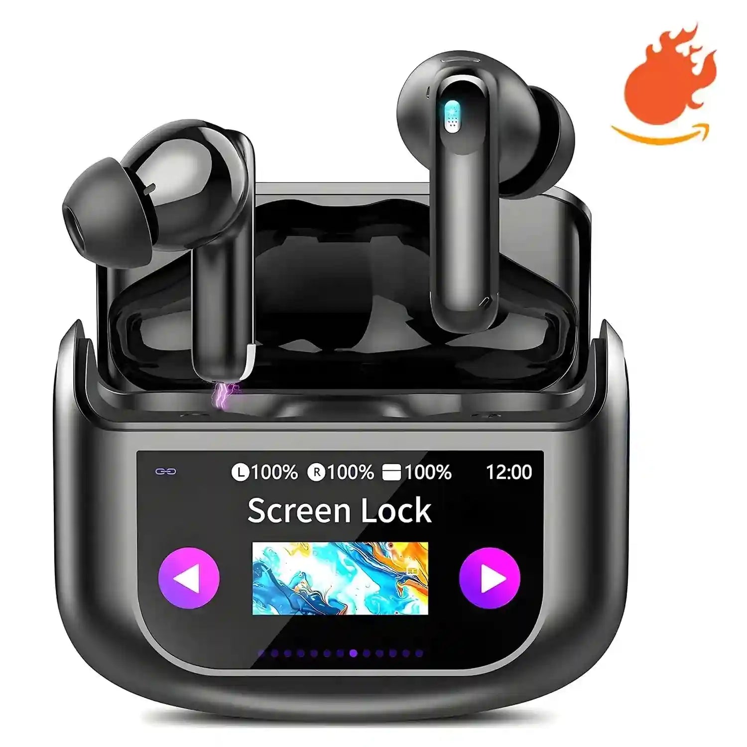 Wireless Earbuds HE-076D with Touch Screen ANC by Tidesmit Tidesmit