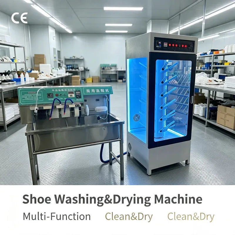 Factory Customize Shoe Washer and Shoe Dryer Shoes Washing Drying Machine With Uv Ozone Steam Cleaning Device Support Customized