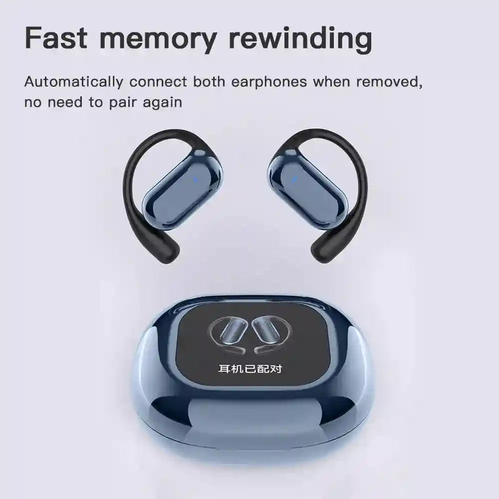 Tidesmit Open Ear Wireless Earbuds With LCD Touch Screen YYK-Q16s Pro Tidesmit