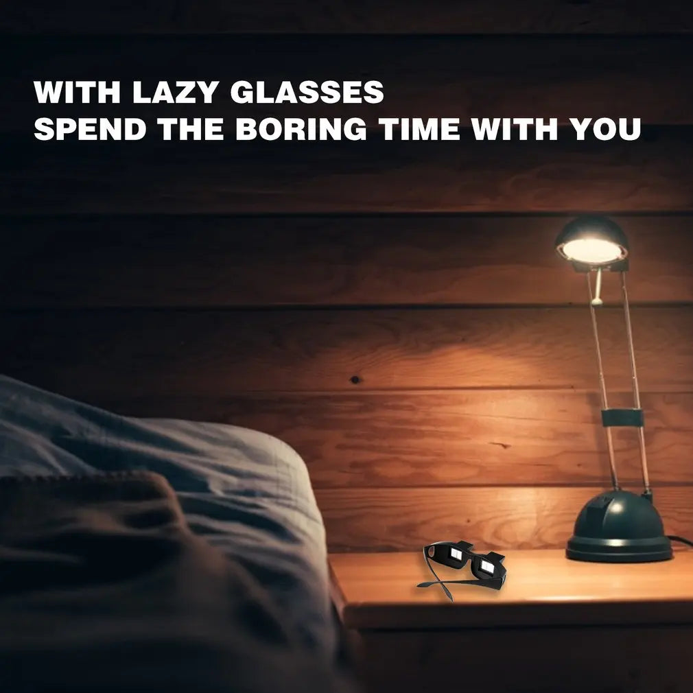 Horizontal Reading Glasses | Prism Bed Spectacles - Tidesmit Tidesmit