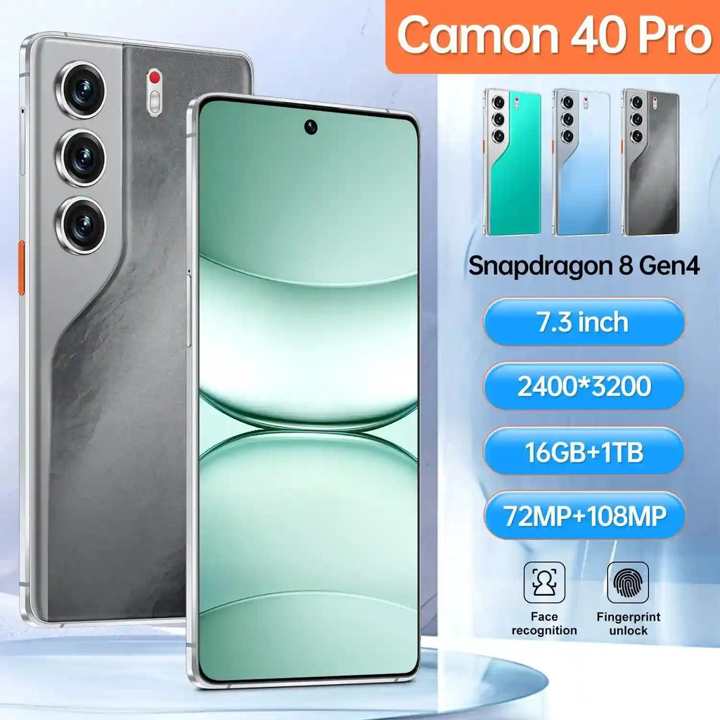 5G Smartphone 16GB RAM 1TB Storage 108MP Camera - Tidesmit Essential Tidesmit