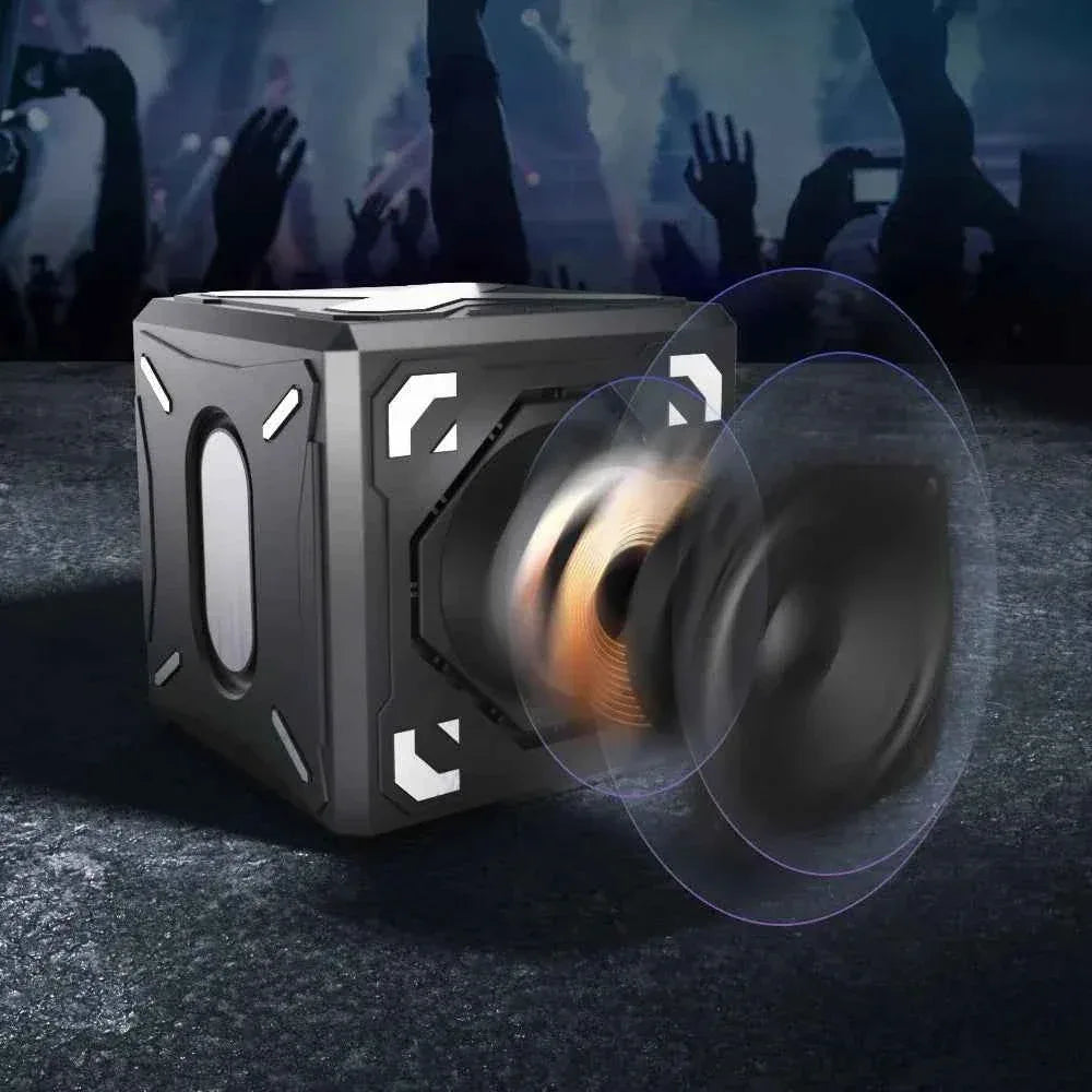 Portable Bluetooth Speaker | Hi-Fi Subwoofer with 360 Sound - Black My Store