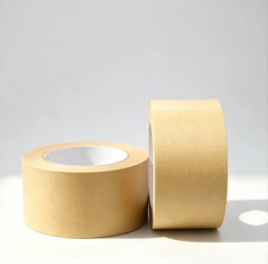 Factory Customized High Viscosity Biodegradable Antistatic Water Active Reinforced Thread Rubber Adhesive Kraft Paper Tape Self