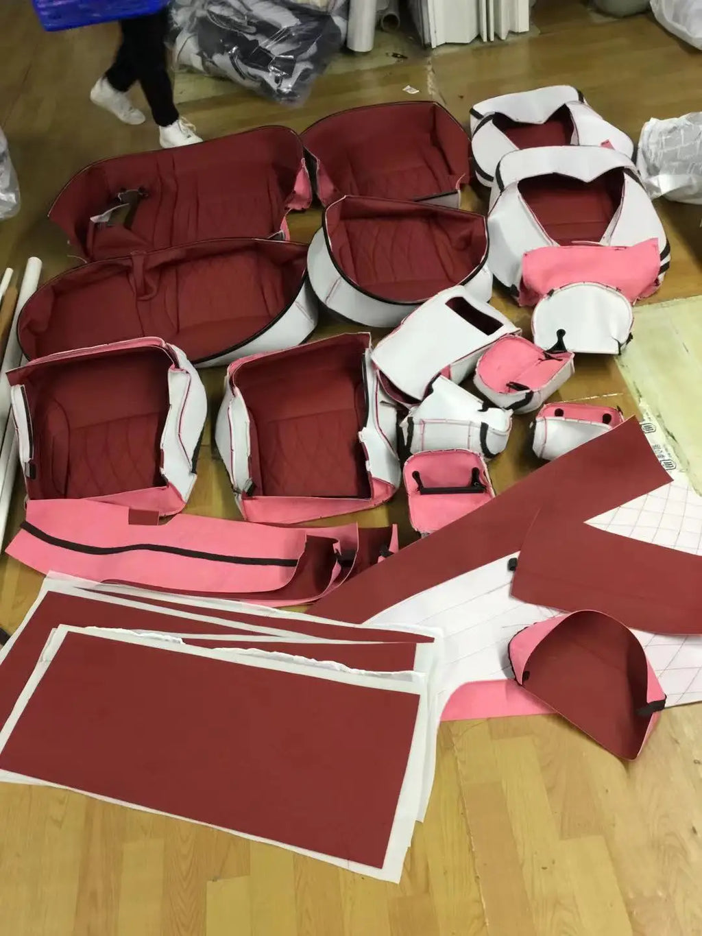 Premium Leather Seat Covers Fit for Mercedes GLA GLB GLC GLE GLS Custom Fit Car Interior Accessories