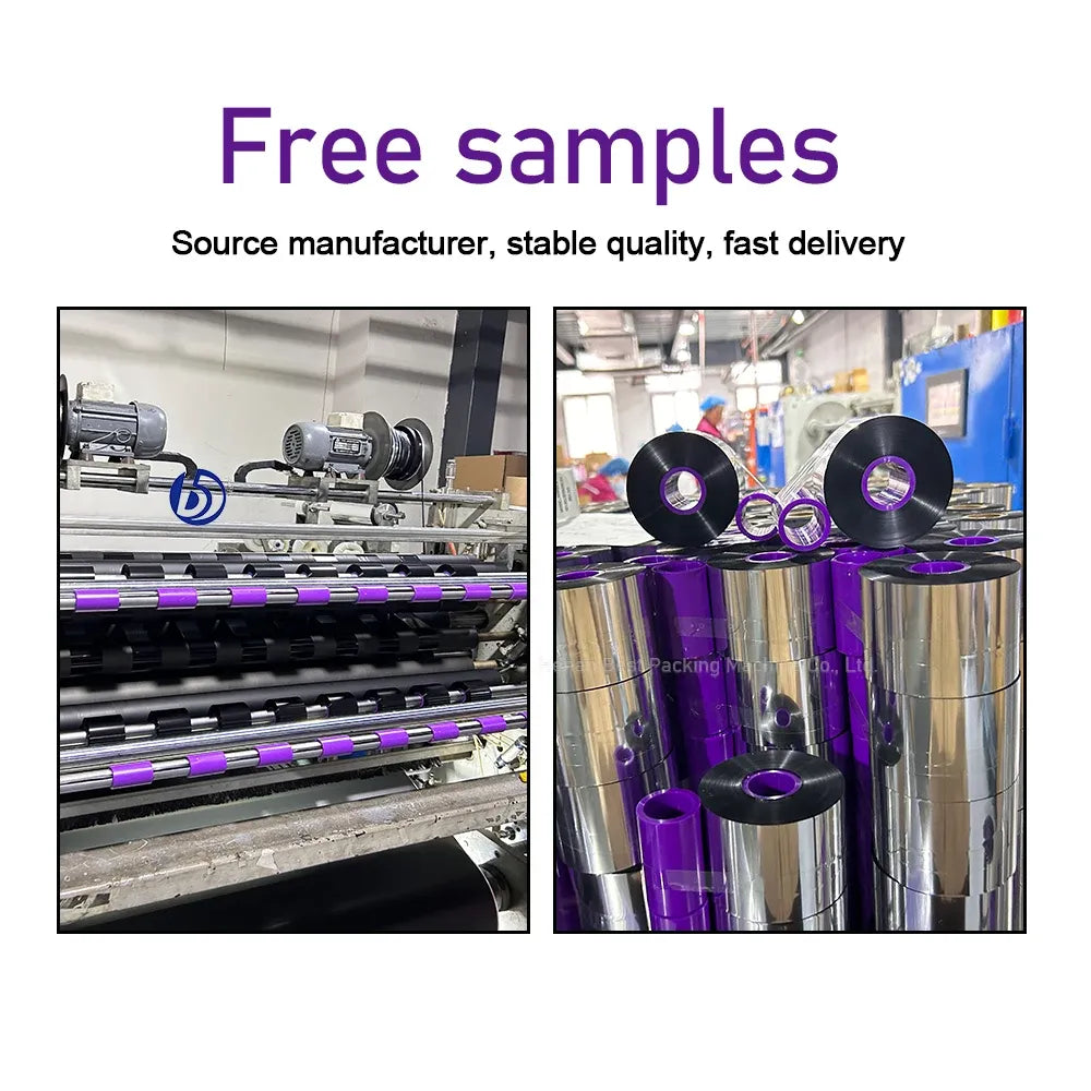 Customizable Size  55mm 600m 700m High Quality TTO Thermal Ribbon for Smartdate Overprinter