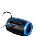 Portable Bluetooth Speaker with RGB Lights – Waterproof Wireless Audio Blue My Store