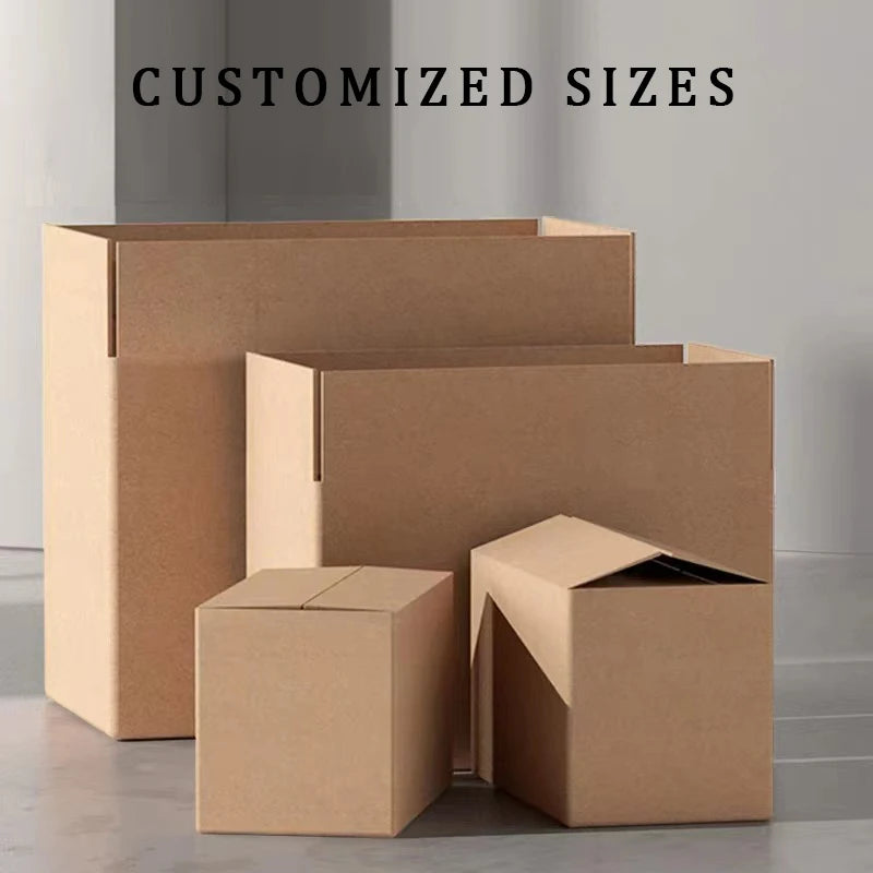 Corrugated Box Manufacturers Offer Customizable Super-hard Mobile Boxes Embossing Recyclable Features for Logistics Express