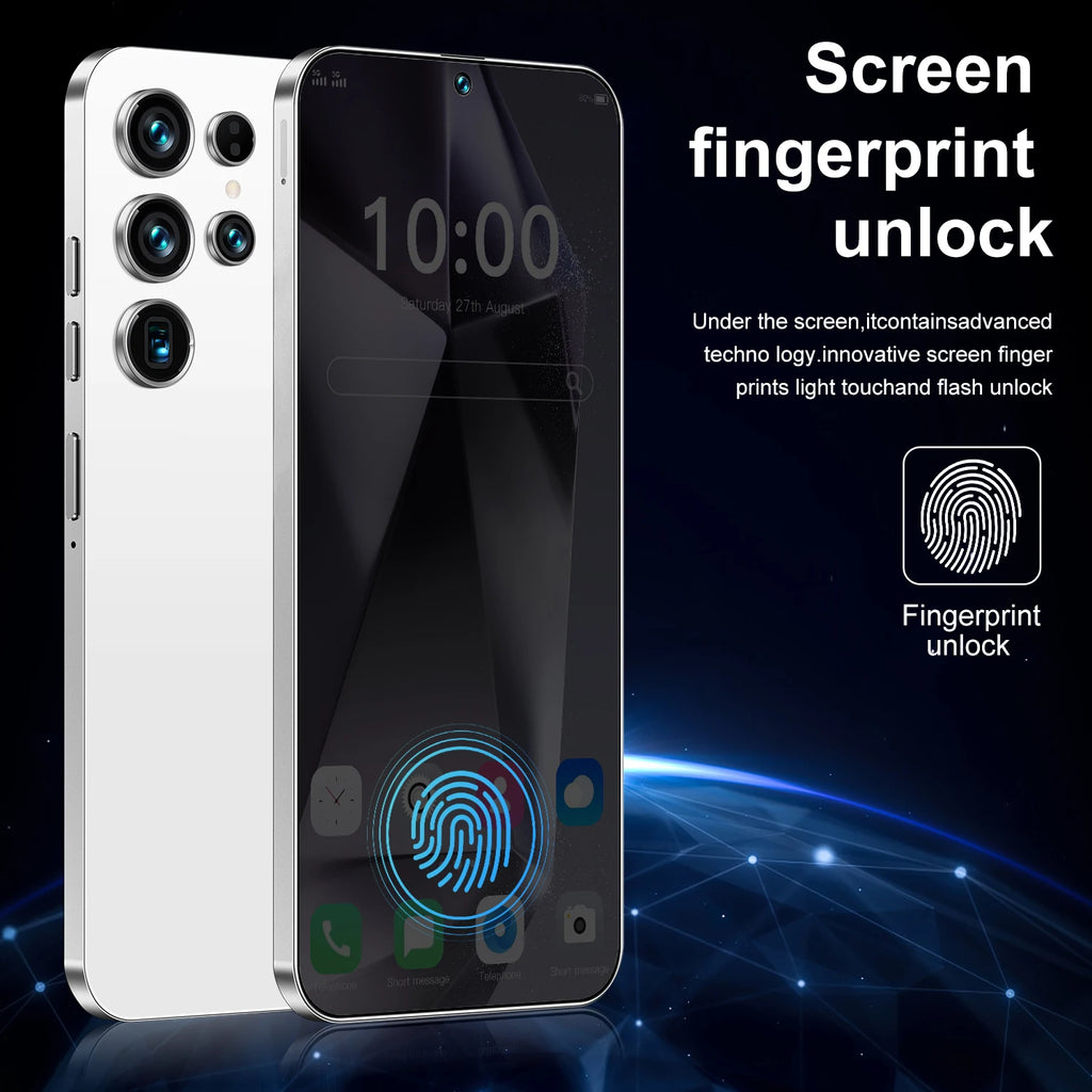 2026 New Original S26 Ultra Smartphones 5G Dual SIM 22GB+2TB Storage 100W Quick HD Face Unlock Android 15 Deca Core 108MP