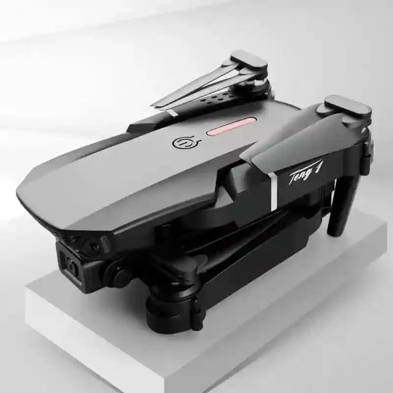 4K Foldable Camera Drone E88 - Portable Quadcopter White Tidesmit