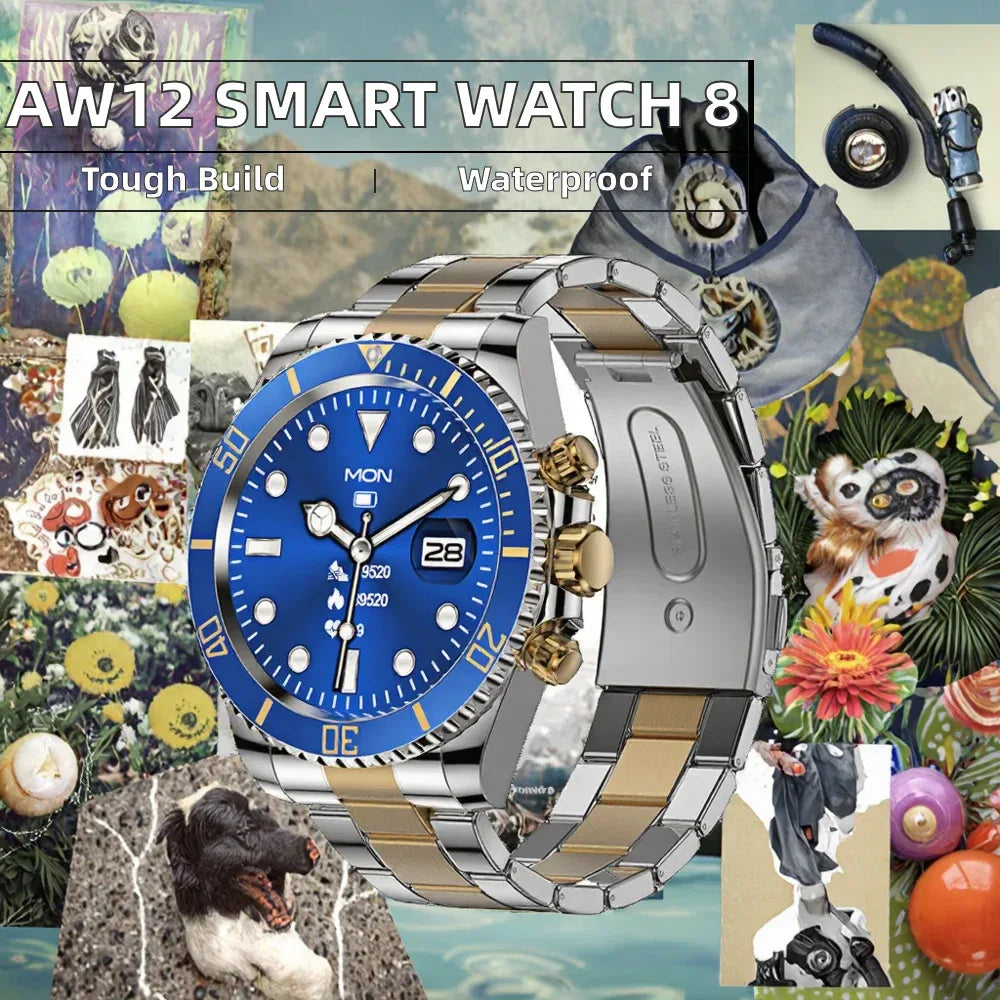 AW12 Fitness Tracker Smart Watch with Heart Rate & Sleep Monitor My Store