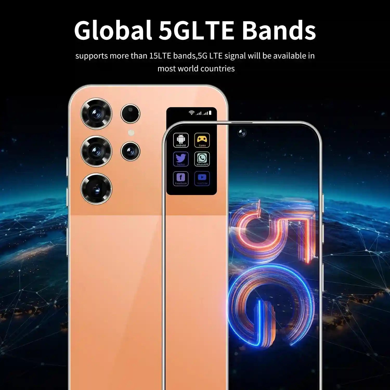 S26 Ultra 5G Smartphone 16GB RAM 1TB Storage - Unlocked Dual SIM Tidesmit