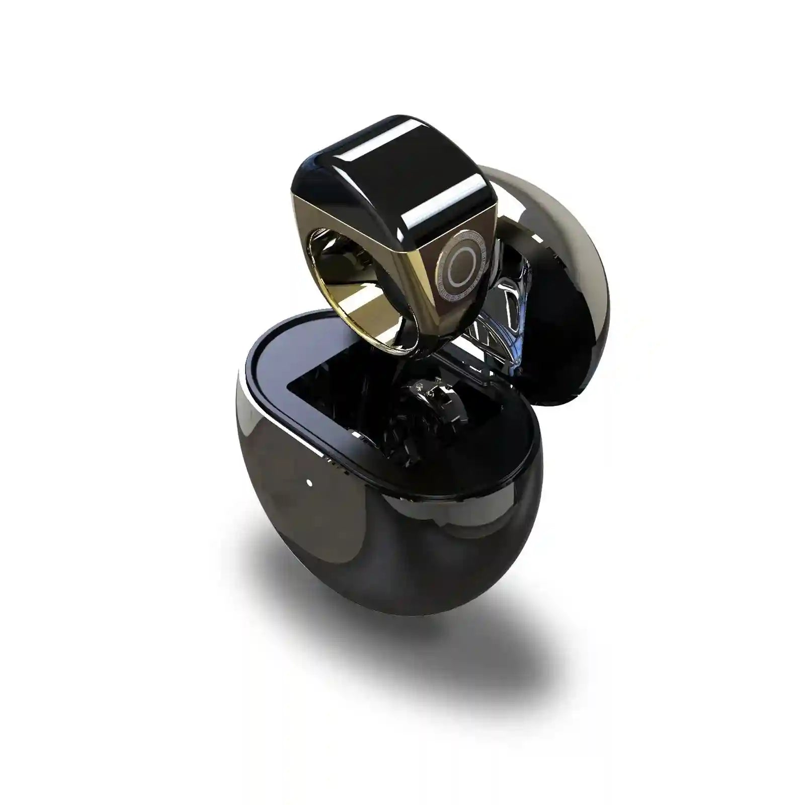 Tidesmit Smart Health Ring - Bluetooth Fitness Tracker with Heart Rate Monitor Tidesmit