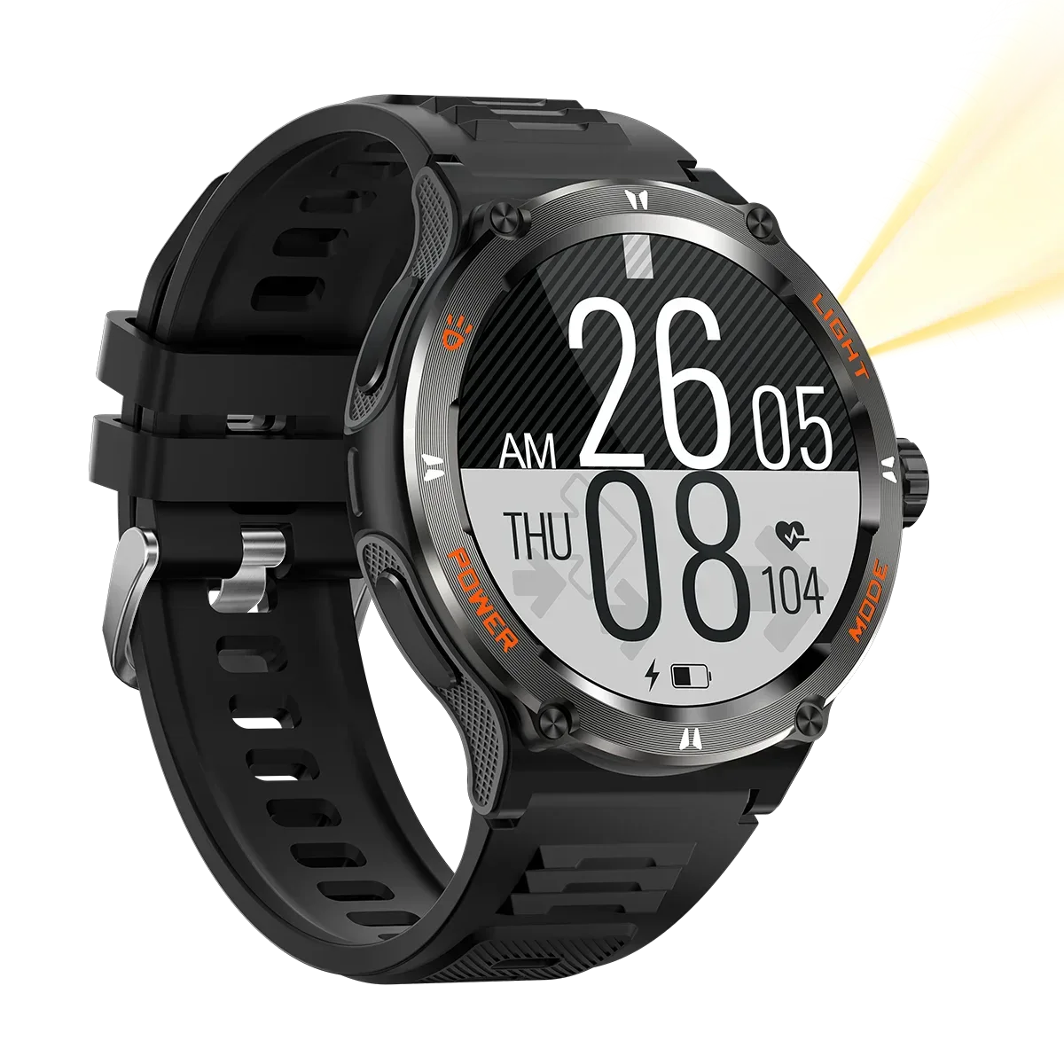 Smartwatch KT76 Waterproof Fitness Tracker with Heart Rate Monitor My Store