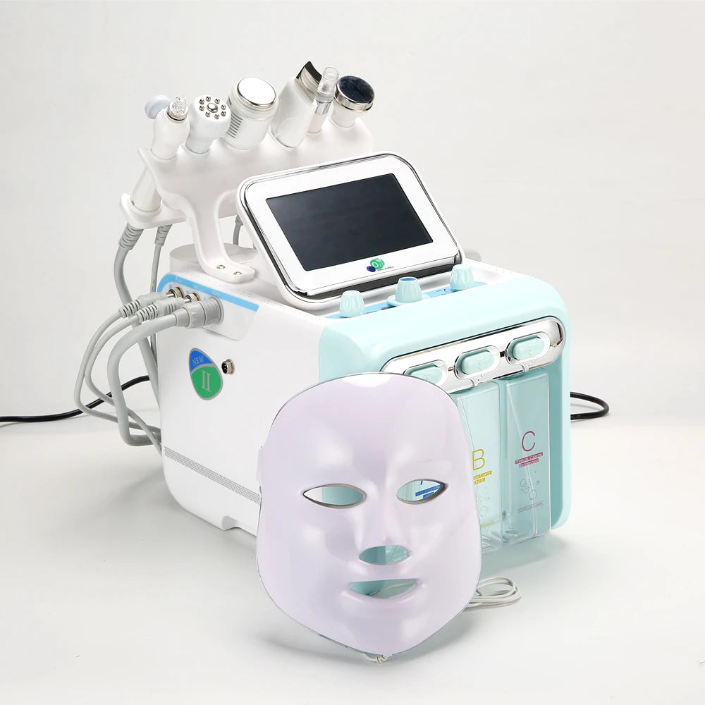 7-in-1 Hydro Dermabrasion Facial Machine for Professional Skin Cleansing Body Shaping Massage Equipment Tidesmit