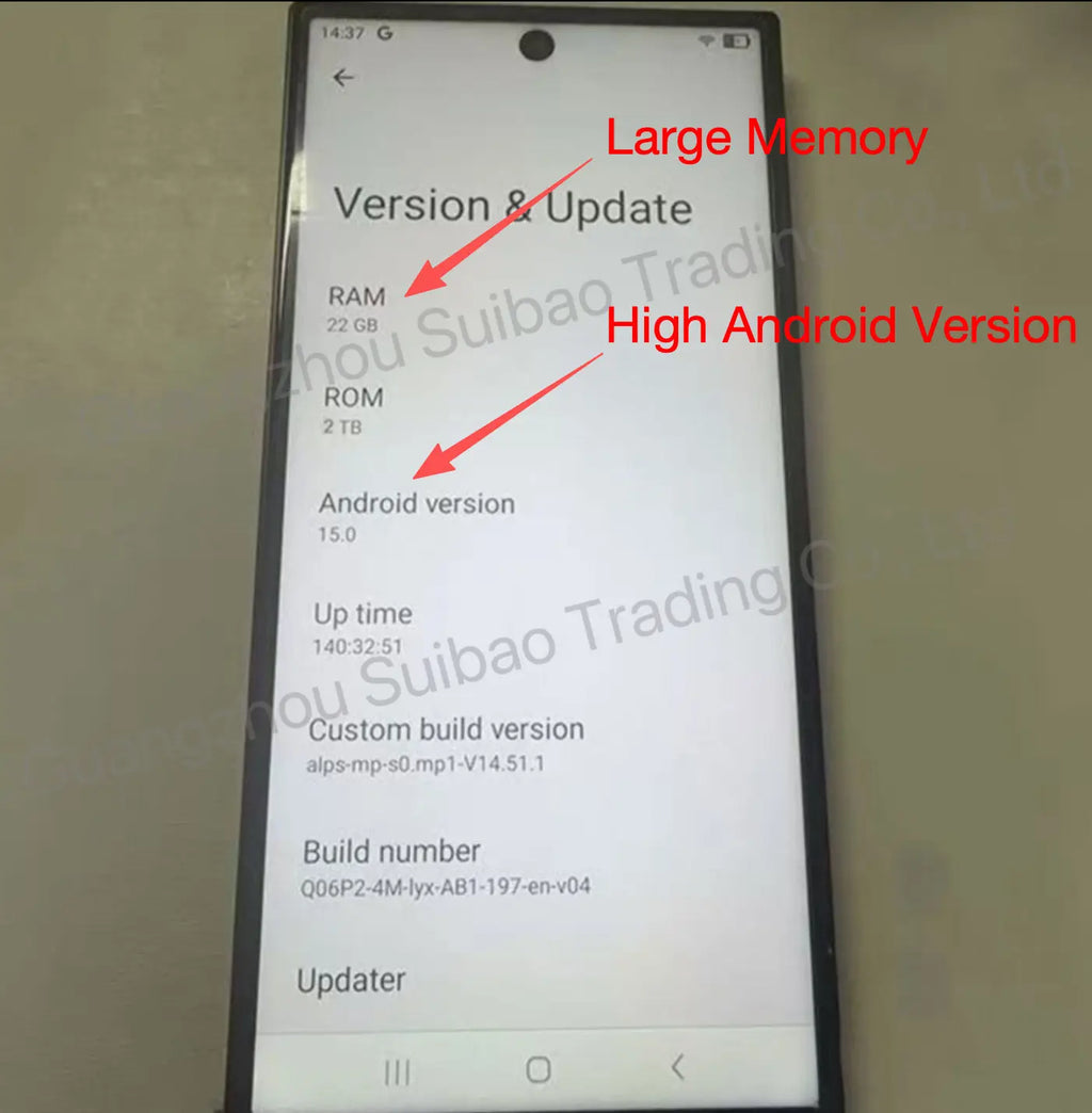 22G+2TB Discounted Price New Arrival Original S25 Ultra 5G Smartphone 22GB+2TB Android Dual SIM LTE HD Screen Deca Core Global V