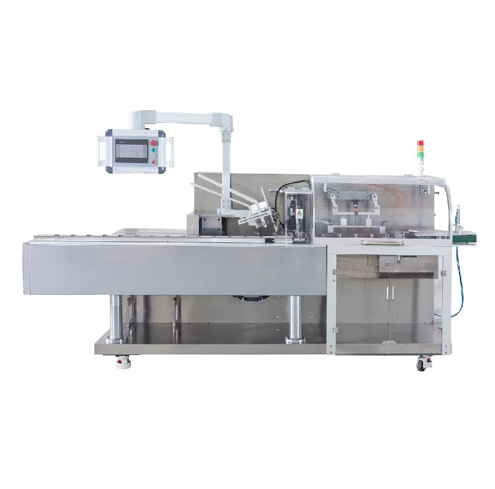 Automatic Horizontal Cartoning Machine | Customizable Packaging Equipment for Food Beverage Cosmetic Boxes Paper/Plastic Engine
