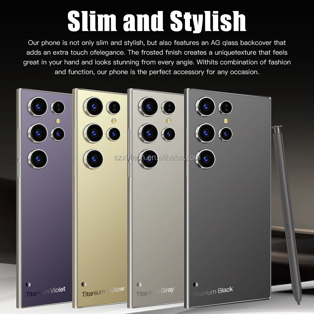 5G Smartphone 16GB RAM 1TB Storage - AMOLED Display & Dual SIM Tidesmit