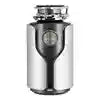 Food Waste Disposer 0.75HP 560W Two Stage Kitchen Shredder Tidesmit Silver Tidesmit