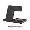 3-in-1 Fast Wireless Charging Station for Apple and Samsung Devices Black For Apple Watch Tidesmit