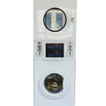 New Design Commercial Self Service Use Coin Operated Shoes Stack Washer and Dryer Machine